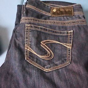Silver Suki Straight tag size 28 actual size 29
